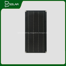 25W Black Solar Flex Panel